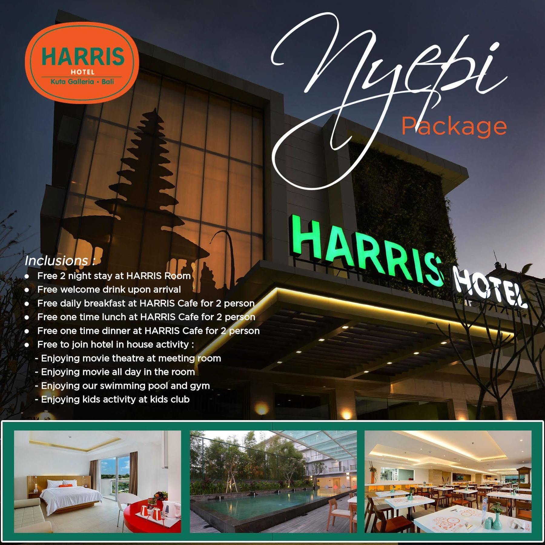 Harris Hotel Kuta Galleria - Bali Extérieur photo